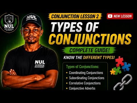 Types of Conjunctions Explained | Coordinating, Subordinating & Correlative