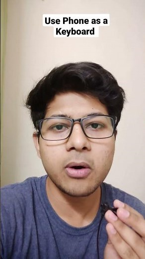 How to Use Phone as a keyboard or Mouse for PC | Wireless Keyboard | Android Trick