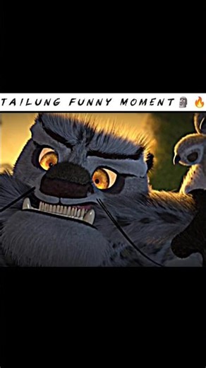 Tailung Funny Moment 😂 | kung fu panda edit | #kungfupanda ​#shortvideo #trollface