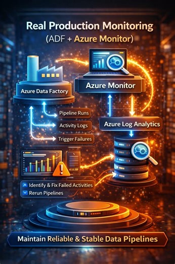 Real Production Monitoring Example (ADF + Azure Monitor)