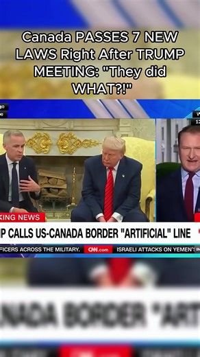 Canada PASSES 7 NEW LAWS Right After TRUMP MEETING: “They Did WHAT?!” #usa #news #fyp #trump #breakingnews