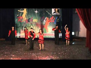 senorita and maria maria salsa dance by lotus dance academy 7:30pm batch