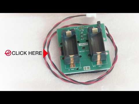 Main Processor Battery Replacement – Haas Automation Service Video