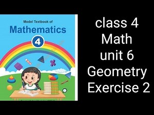 Class 4 Math | Unit 8 Exercise 2 | Geometry | NBF Federal Board
