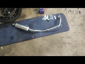 Himalayan 450 new exhaust and filter