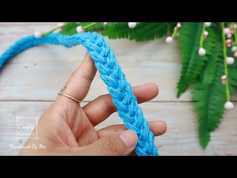 Crochet Easy Bag Strap Tutorial