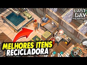 TIPS BEST ITEMS I USE IN THE RECYCLING MACHINE - Last Day On Earth