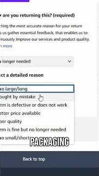 eBay Returns Simplified: Amazon's Secret Weapon! #shorts
