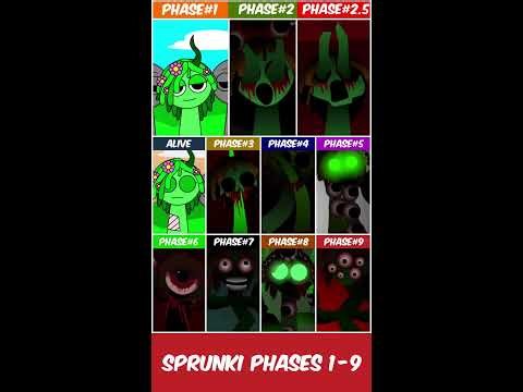 Sprunki Phase 1 Vs Phase 2 Alive Incredibox Sprunki