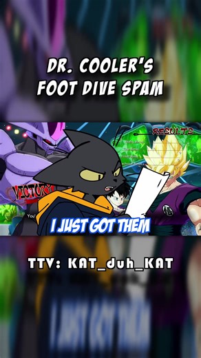 cooler’s doctor doom famous foot dive #dragonballfighterz #marvelvscapcom #dbz #fightinggame #gaming