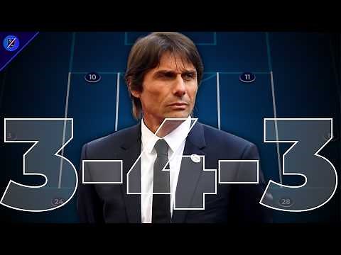 THE 3 4 3 IS THE PERFECT FORMATION | Football Tactics