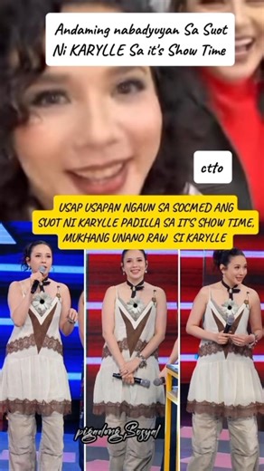 🔥😭 KARYLLE PADILLA NG MUKHANG UNANO RAW SA SUOT SA ITS SHOW TIME #viral