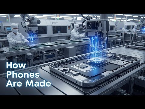 Inside a Smartphone Factory: How Modern Phones Are Built Step-by-Step (Full Assembly Process)