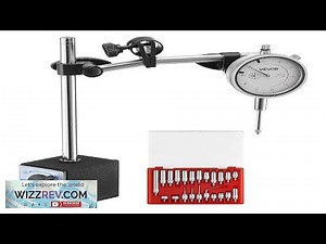 VEVOR Dial Test Indicator with Dual Rod Stand and Storage Case 0.001