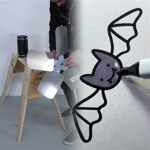 I made a wind powered rock tumbler so i can make sea glass for the translucent beach i am working on