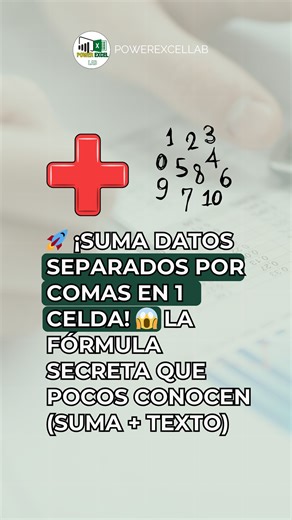 2.7K views · 20 reactions | ¿Tienes números separados por comas en...