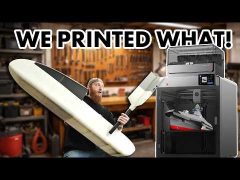 Building a 12 Foot Airplane With the Anycubic Kobra S1 Max Combo