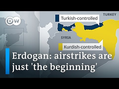 Turkey threatens to launch ground offensive into Kurdish-controlled Syria | DW News