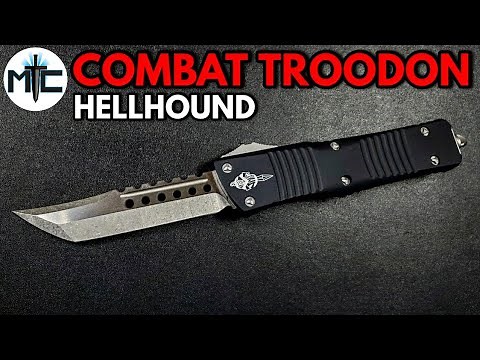 Microtech Combat Troodon Hellhound Tanto OTF - Overview and Review