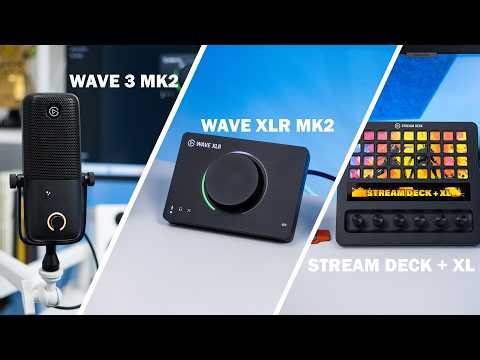 Elgato’s NEW Creator Setup is Kind of Insane…(Wave:3 MK2 & Stream Deck + XL)