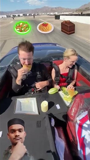 World’s Fastest Dinner Date#shorts #mrbeast #viral #dinner #beast #video #trending