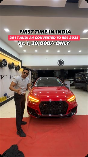 2017 Audi A4 Converted to 2025 RS4 Rs.1,30,000/- Only ( Body Kit ) 007 CAR CARE Greater Noida 786-786-2788 7272-038-038 Audi A4 converted to RS4 RS4 kit for Audi A4 Audi a4 body kit 2017 audi a4 converted to 2025 Rs4 #007carcaregreaternoida #audia4convertedtors4 #rs4bodykit #a4bodykit | 007 Car Care