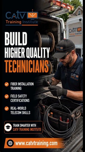 Training the next generation of broadband technicians. 🔧
