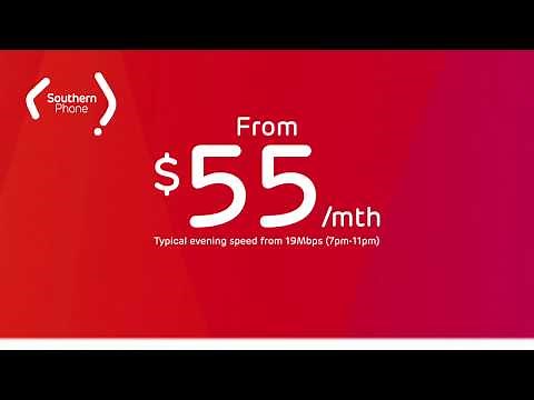 Southern Phone's Unlimited NBN Plans From Only $55!