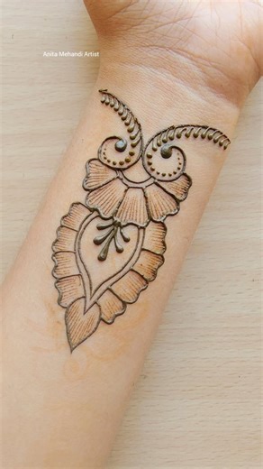 Unique beautiful Mehandi design #mehndi #henna #mehandidesigns #letestmehndi