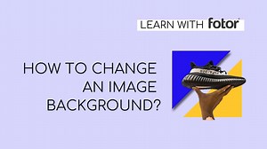 This tutorial will teach you how to easily Remove and Replace an image background with Fotor!  Spoiler alert: and how to create a stunning banner ad!  Try it yourself: https://www.fotor.com/features/background-remover.html #LearnwithFotor | Fotor | Facebook