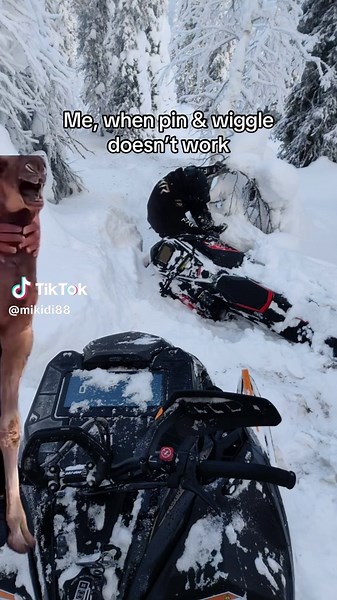 Snowmobile Stuck Clip