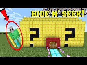 Minecraft: LUCKY GOLEMS HIDE AND SEEK!! - Morph Hide And Seek - Modded Mini-Game