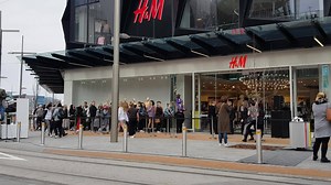 People, trams and shops. Central Christchurch | Rebuild Christchurch