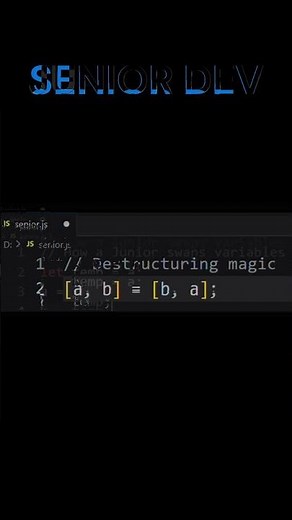How 1% of Devs Swap Variables 🤯