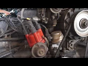 Time a VW Beetle without a lamp, and install a distributor