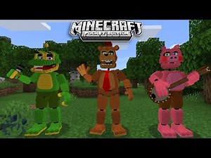 FNaF 6 Addon BETA 1 Para Minecraft PE y BE | Review | PARRA