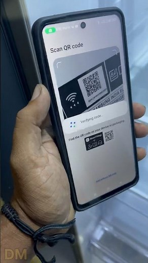 Samsung fridge WiFi setup