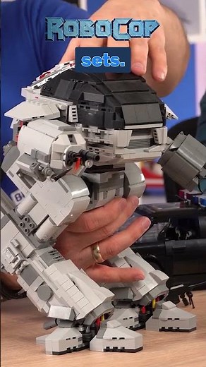 Robocop movie models by BlueBrixx - new sets and prototypes!