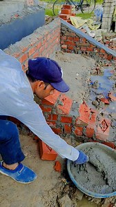 647K views · 2.2K reactions | Brick wall raimp design #brick #wall #design #construction | lmp mason work | Facebook