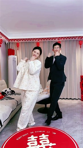 Spontaneous Dance Session in the Bedroom