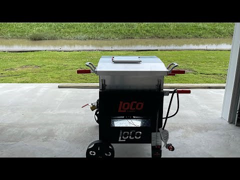 Loco cart boiler 90qt in action