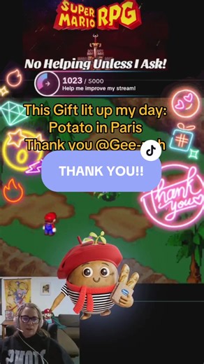 Thank you for the great Gift sent to my LIVE! Your appreciation for my content means a lot to me! 💕💕💕@Gee-nuh #tiktoklive #livehighlights #livegift #potatoinparis