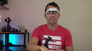 YOCTOSUN Head Mount Magnifier with 2 Led Professional Jeweler's Loupe Light Bracket and Headband are Interchangeable