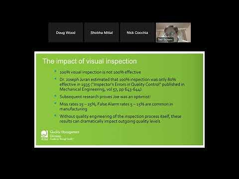 Improving the Effectiveness of Visual Inspection