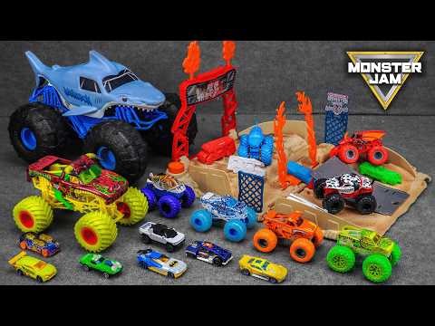 Monster Jam Collection Unboxing Review | High Jumps in an Epic Adventure of Stunts and Racing