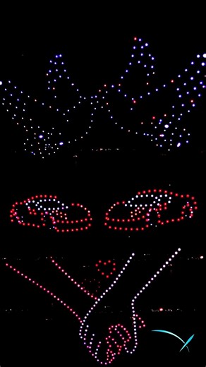 Oceancliff Hotel Wedding Drone Show | Newport Rhode Island | Bespoke Love Story | Skyworx