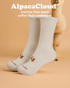 AlpacaCloud is our custom-engineered blend of alpaca fiber and eucalyptus fiber—crafted to deliver the softest, most breathable socks you’ve ever worn. They’re temperature-regulating and built to outperform merino wool and basic cotton in every condition. | Follow Your Legend