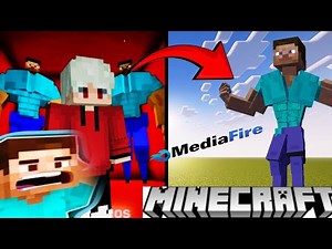How To Download Buff Steve Mod Like @Power_Studios In Minecraft Pocket Edition||(Mediafire Link)