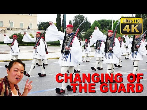 Best of Athens (4K) - Changing of the Presidential Guard "Evzones"