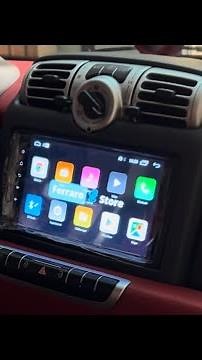 Installazione Autoradio in Smart 451 - Display Android, 9”Pollici by FerraroStore